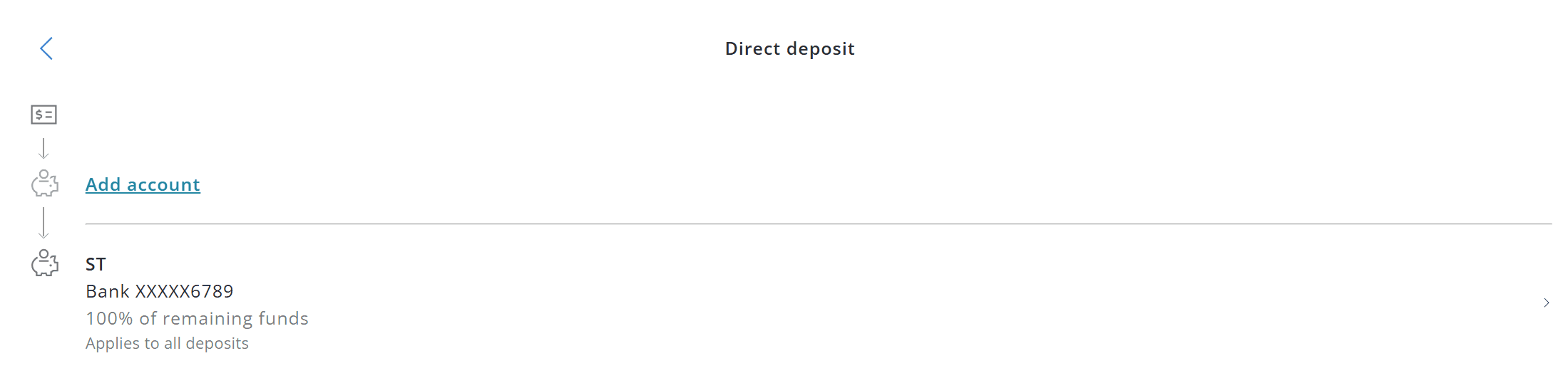 Direct deposit overview